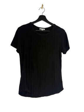 James Perse Standard Black T-Shirt